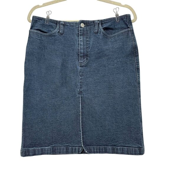 Polo Ralph Lauren Dresses & Skirts - Vintage Polo Jeans Co Ralph Lauren Denim Jean Pencil Skirt Womens 10
